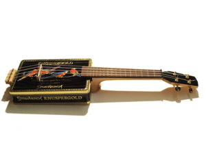 Cigarbox-Ukulele Knuspergold