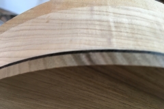 Holz-Schichtung am Body