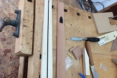 Truss-Rod in Hals eingesetzt