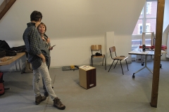 Cajon-Bau-Workshop | kleine Pause