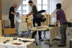 Cajon-Bau-Workshop | Korpus verleimen