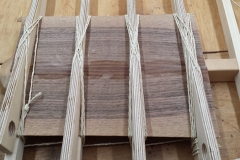 Cavaquinho bauen, Boden verleimen