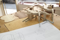 Cavaquinho bauen, Einzelteile des Bodies