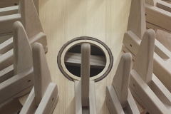 Cavaquinho bauen, Decke anleimen