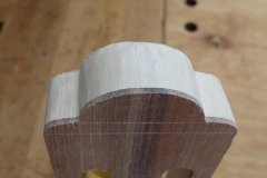 Cavaquinho bauen, Halskopf geformt