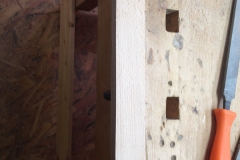 Cigarbox-Guitars, Aussparung nacharbeiten