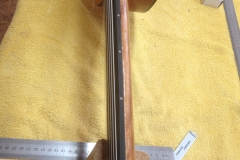 fretless guitar, Saitenlage einstellen, SetUp fertig