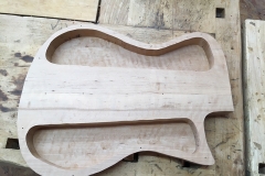 Hollow-Body-E-Gitarre, Klangkammern