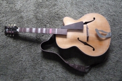 Jazzgitarre restaurieren, fertige Vorderseite