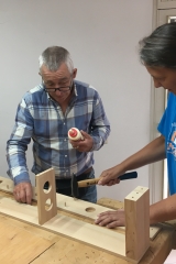 Monochord, Kasten verleimen