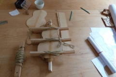 Ukulele bauen, Boden verleimen