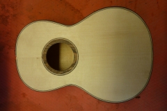 Ukulele bauen, Body Decke