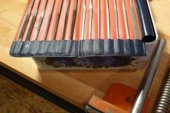 Ukulele bauen, Steg bearbeiten