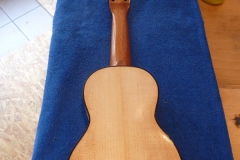 Ukulele bauen, es fängt langsam an zu glänzen