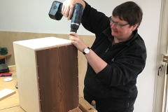WS Cajon bauen, stolz auf die neue Cajon