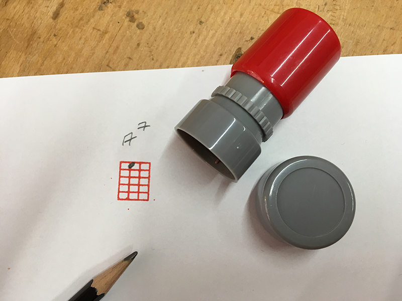 GriffStempel für Ukulele Klangacht